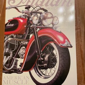 Indian Motorcycle Poster